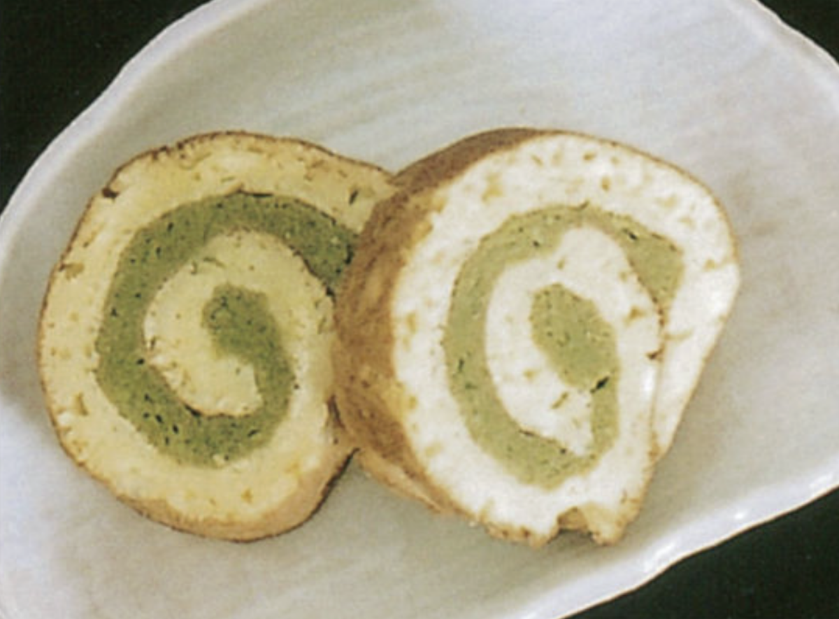 長芋のロールケーキ